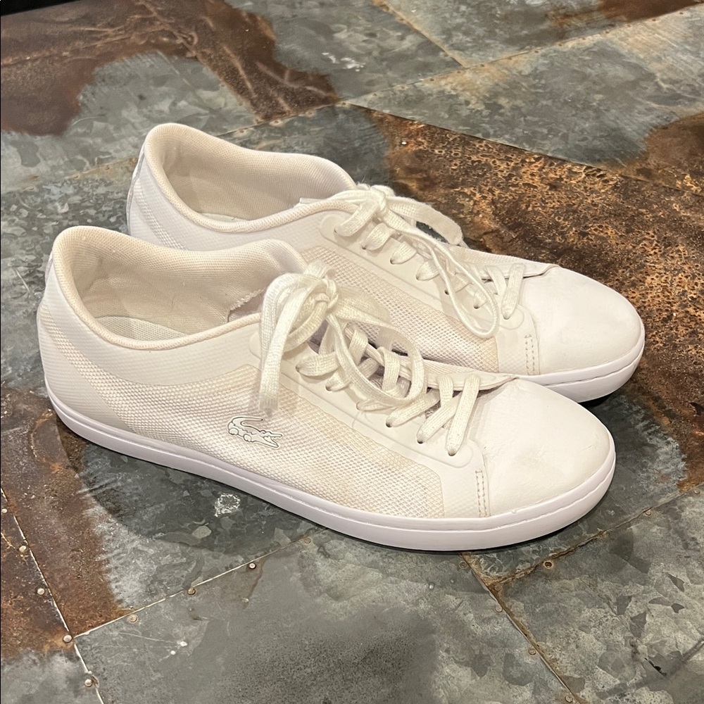 Lacoste Women's Classic White Sneakers
